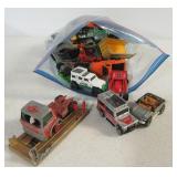 (20+) Vintage toy vehicles including Matchbox and