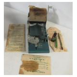 Vintage Print-O-Matic A2 printing machine with