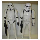 (2) Lucasfilm LTD. Storm Troopers. Measure 32.5"