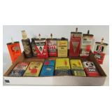 (15) Vintage tins including Outers, Sears,