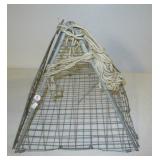Crab trap. Measures 15" tall.