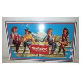 Metal "Drink Dr. Pepper" sign. Measures 10" x
