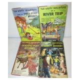 (4) Vintage The Happy Hollisters hard cover books