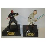 (2) 1999 Star Wars battery operated toys