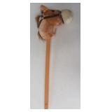 New talking horse on stick.