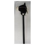 New talking horse on stick.