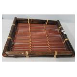 New bamboo serving tray.