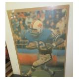 Rare 1973 Sports Illustrated poster of H.O.F.
