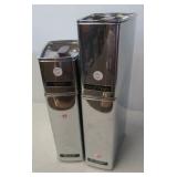 Vintage four piece stainless canister set.