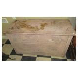 Antique oak dresser for restoration. Measures 24"