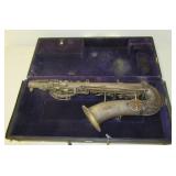 Mastercraft Elkhart Indiana saxophone with hard