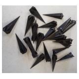 (24) Vintage Big Game broadheads. 2.75" and 3".