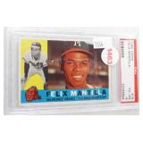 1960 Topps Felix Mantilla certified baseball