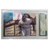 2000 Crown Royal Frank Thomas certified baseball