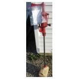Vintage hand crank oil pump Fullrite. Works good.