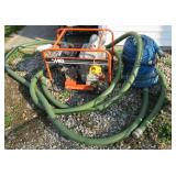 MQ Trash pump with Honda GX160 5.5HP motor and