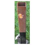 Large trailer jack.
