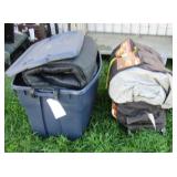 Large Ozark Trail cabin tent, various sleeping