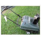 Craftsman 21" electric snow blower with key.