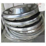 (4) Plymouth Division 13" wheel covers and (4)