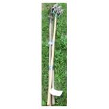(3) Yard tools including hose and an aerator.