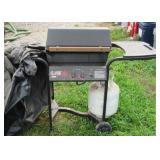 Fiesta Classic propane grill with tank.
