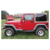 1998? Jeep Wrangler 4.0 Sport with 222,000 miles.