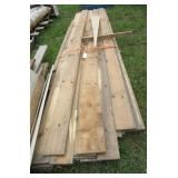 Large group of lumber including approx. (20) 1 x