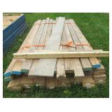 (38) 2 x 6 lumber from 7 Ft. to 8 Ft long. Also