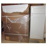 (2) Kitchen cabinet bases. Measure 36" h x 23" w