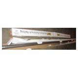 (2) 2" x 2" x 37" Aluminum posts and (2) 8 Ft.