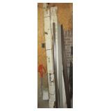 Various group off Timbertech railing pieces.