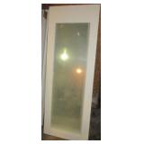 (10) Matching doors with single glass panel.
