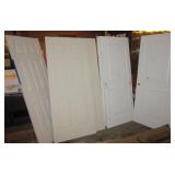 (6) Various interior doors. All are 80" tall.