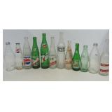 (24) Vintage pop bottles including (10) Pepsi,