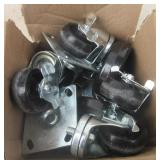(2) Sets of 4 commercial grade equipment castors.