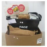 Electrical items, various junction boxes, horn,