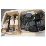 (2) Boxes full of circuit breakers.