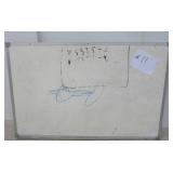 Dry erase board. Measures 36" x 23".
