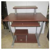 Modern computer desk. Measures 30" h x 35" w x
