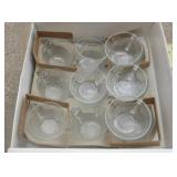 Anchor Hocking Savannah punch bowl set.
