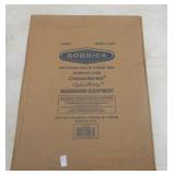 New in box stainless steel paper towel dispenser.