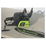 Poulan Wood Shark gas chainsaw. Pulls free. Has