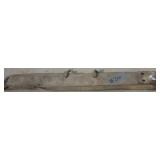Large concrete bits with leather case.