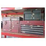 (3) Metal toolboxes.