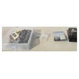 Assortment of electrical switches and related.