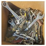 Large assortment of wrenches and some