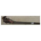 Large Ridgid Super Four pipe wrench.