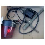 Red flashing light, LED flashing light and short