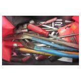 Porter Cable tool bag with items including 460